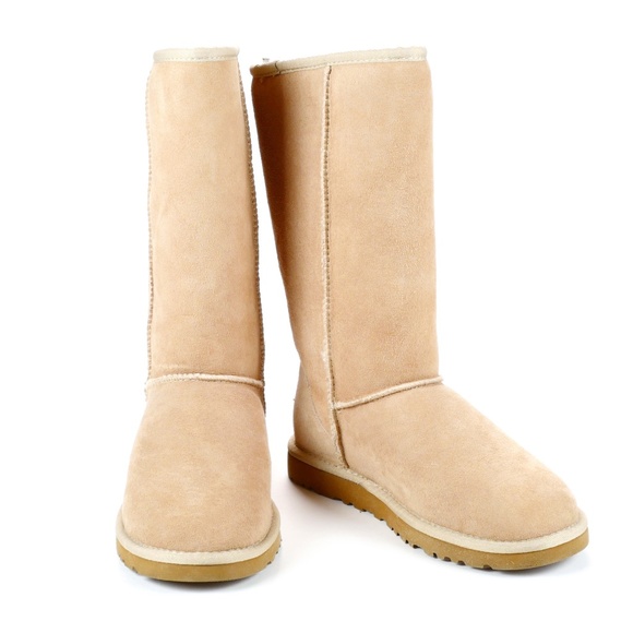 UGG Shoes - Ugg Women's Classic Tall Boot - Beige - Size 5